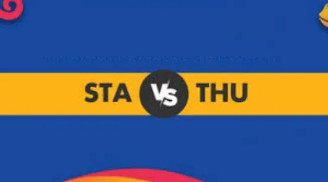 STA vs THU