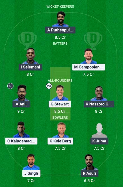 ITA vs TAN Dream11 Team Choice 1: Mega Contest Picks