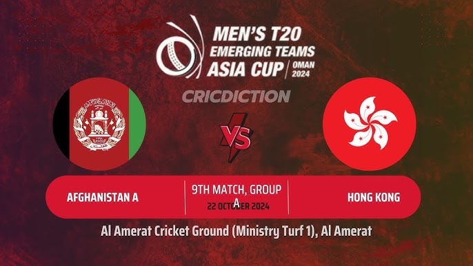 Afghanistan A vs Hong Kong